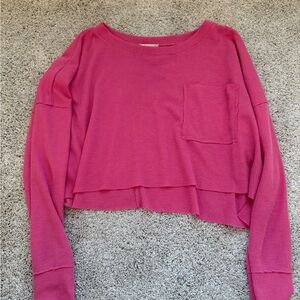 Altar’d State long sleeve cropped shirt